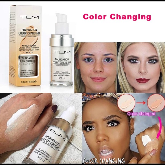 Other - 🔥HOT!! TLM Brand Color Changing Foundation SPF15